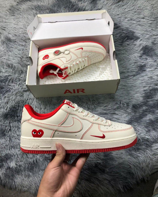AF1 Heartbeat Red